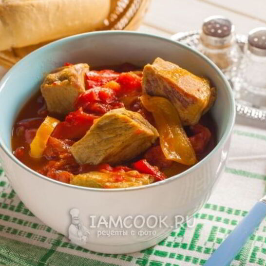 Рецепт гуляш из телятины