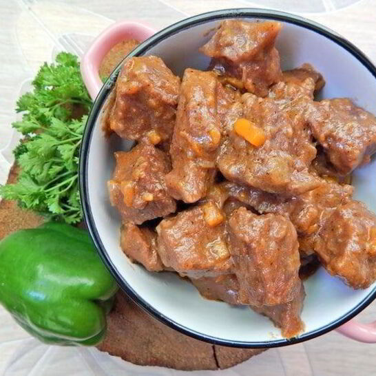 Рецепт гуляш по-домашнему из говядины