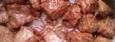 гуляш по-венгерски с клецками. Шаг 2