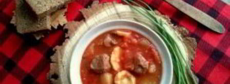 гуляш по-венгерски с клецками. Шаг 5