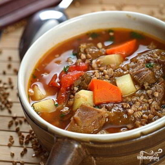 Рецепт гуляш с гречкой