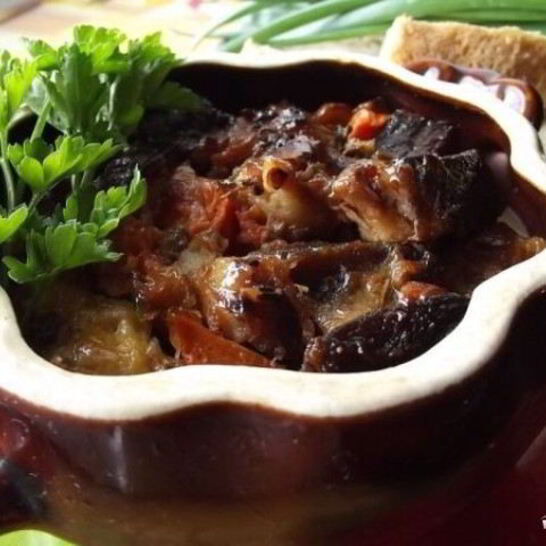 Рецепт гуляш в горшочке в духовке