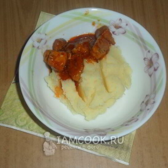 Рецепт картошечка с гуляшом по-сибирски