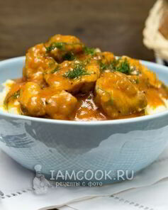 Классический гуляш из свинины