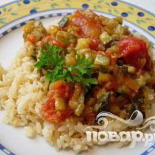 Рецепт овощной гуляш рататуй