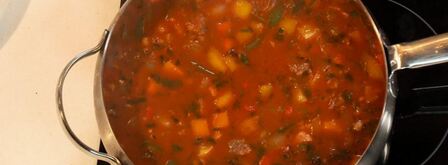 суп-гуляш из говядины. Шаг 7