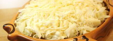 картофельное пюре под шампиньонами. Шаг 7