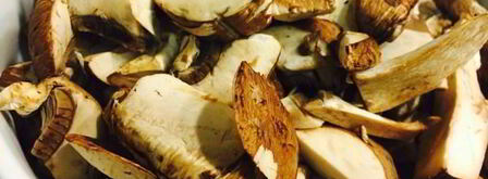 картофельное пюре с грибами и зеленью. Шаг 3