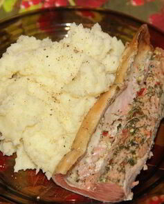 Картофельное пюре с пастернаком и сметаной