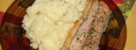 картофельное пюре с пастернаком и сметаной. Шаг 4