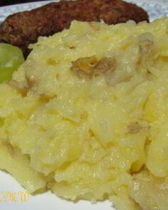 Картофельное пюре с твердым сыром