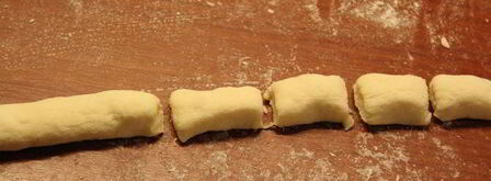 картофельные ньокки с куриным филе и грибами. Шаг 6