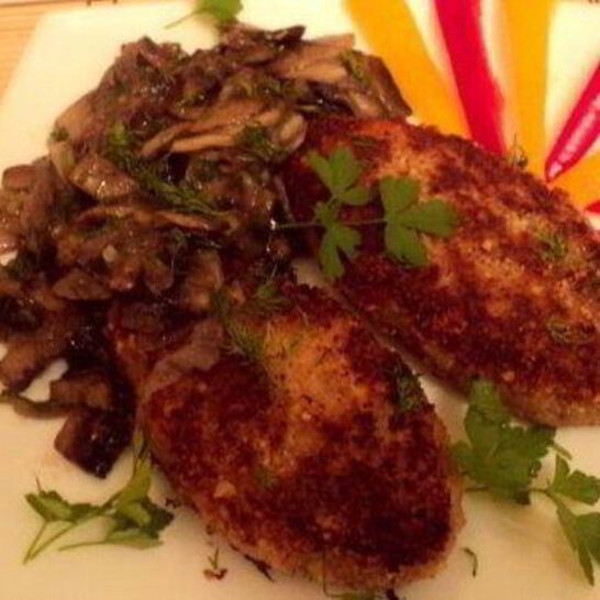 Рецепт фасолевые котлеты с грибами