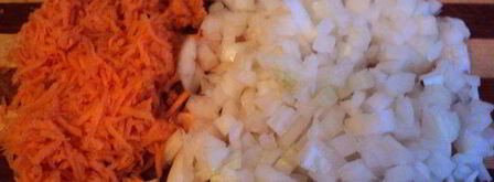 фасолевые котлеты с грибами. Шаг 2