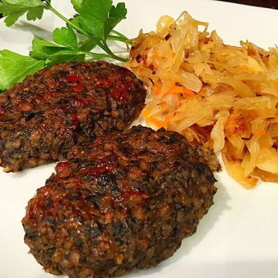 Рецепт гречневые котлеты с грибами