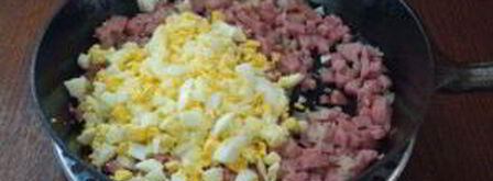 картофельные котлеты с колбасой. Шаг 7