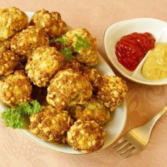 Рецепт копченые котлетки с сыром