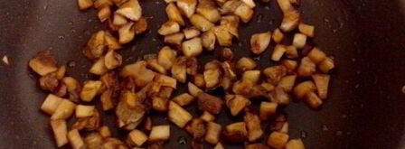 котлеты-гнезда с грибами и сыром. Шаг 5