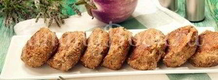 котлеты из баклажанов с сыром. Шаг 9