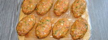 котлеты из фарша с морковью. Шаг 2