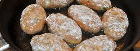 котлеты из фарша с морковью. Шаг 3