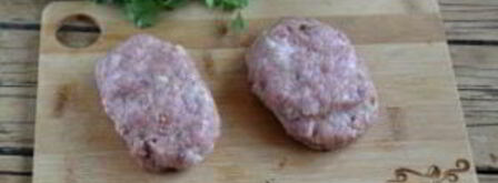 котлеты из фарша с начинкой. Шаг 7