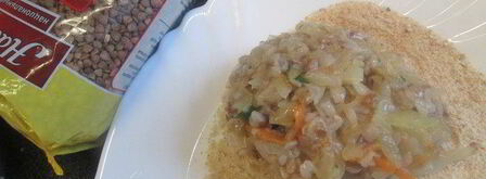 котлеты из гречи с капустой и грибами. Шаг 6