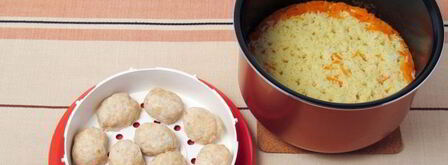 котлеты из индейки на пару в мультиварке. Шаг 6