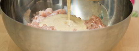 котлеты из птицы с белыми грибами и тимьяном. Шаг 3