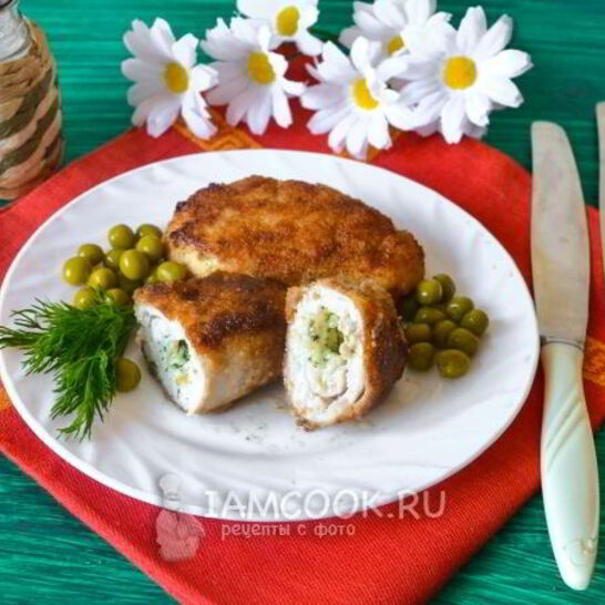 Рецепт котлеты по-киевски на сковороде