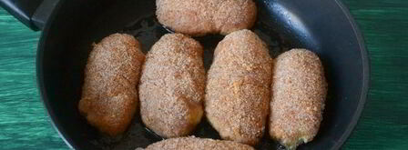 котлеты по-киевски на сковороде. Шаг 13