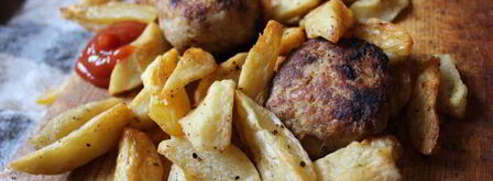 котлеты с картофелем по-деревенски. Шаг 9