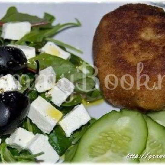 Рецепт котлеты с пармезановой корочкой