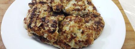 курино-тыквенные котлеты с базиликом. Шаг 6