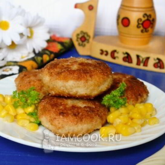 Рецепт куриные котлеты с гречкой