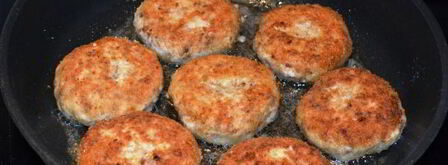 куриные котлеты с гречкой. Шаг 9