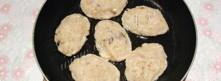 куриные котлеты с грибами и квашеной капустой. Шаг 7