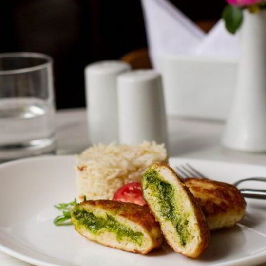 Рецепт куриные котлеты с песто