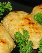 Рыбные котлеты из путассу