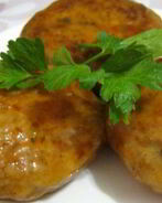 Рыбные котлеты с подливкой