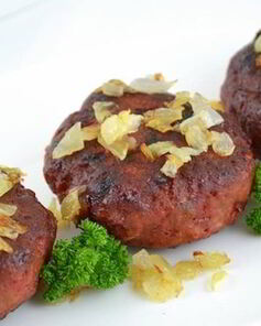 Свекольные котлеты с мясом