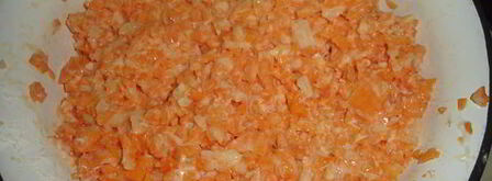 тыквенные котлеты нежность. Шаг 3