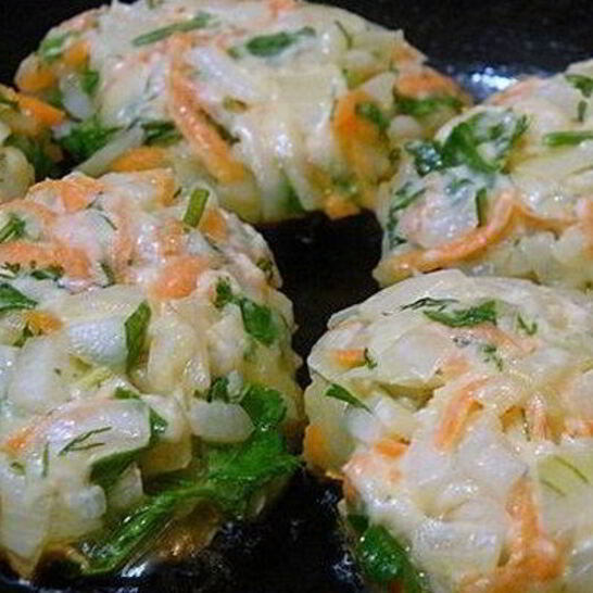 Рецепт вегетарианские луковые котлеты