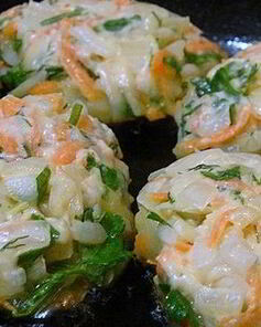 Вегетарианские луковые котлеты