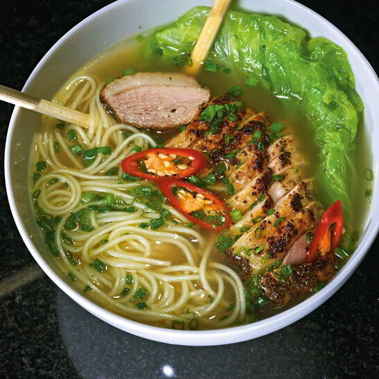 Рецепт лапша рамен с утиной грудкой