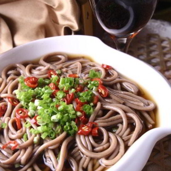 Рецепт лапша соба с чили, имбирем и соевым соусом