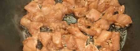 лапша вок с курицей и кабачками. Шаг 4