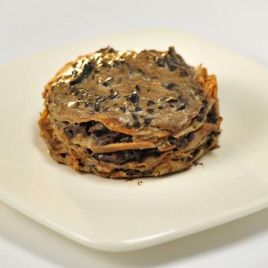 Рецепт блинная лазанья с говяжьим легким