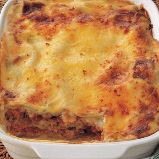 Рецепт итальянская лазанья с курицей и грибами