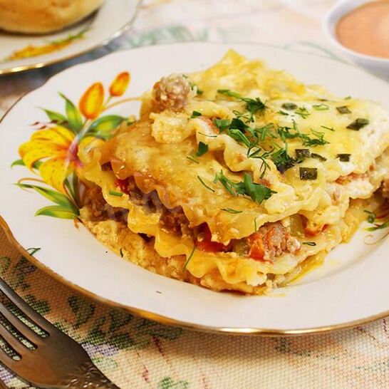 Рецепт классическая лазанья болоньезе